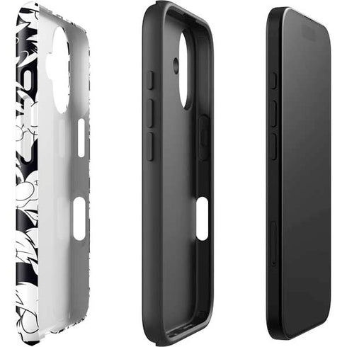 Looney Tunes Sylvester Super Sized Pattern iPhone 16 Impact Case